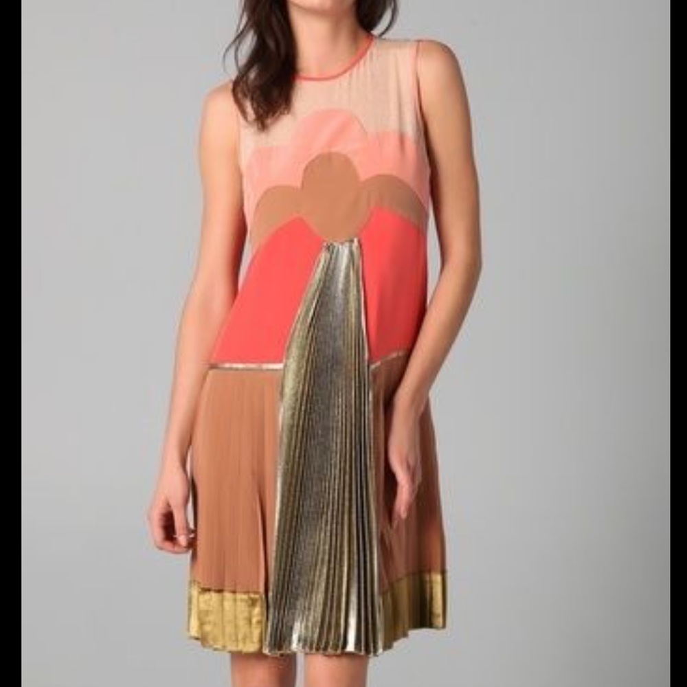 ISO Jill Stuart Ronneby pleated dress